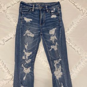 American Eagle Size 4 Hi Rise Jegging